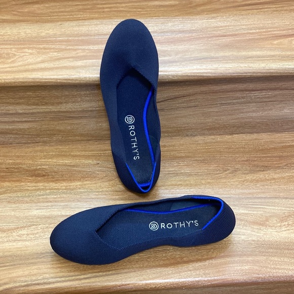 Rothy's Shoes | Women's The Flat - Size 11 1/2 | Color: Navy Blue